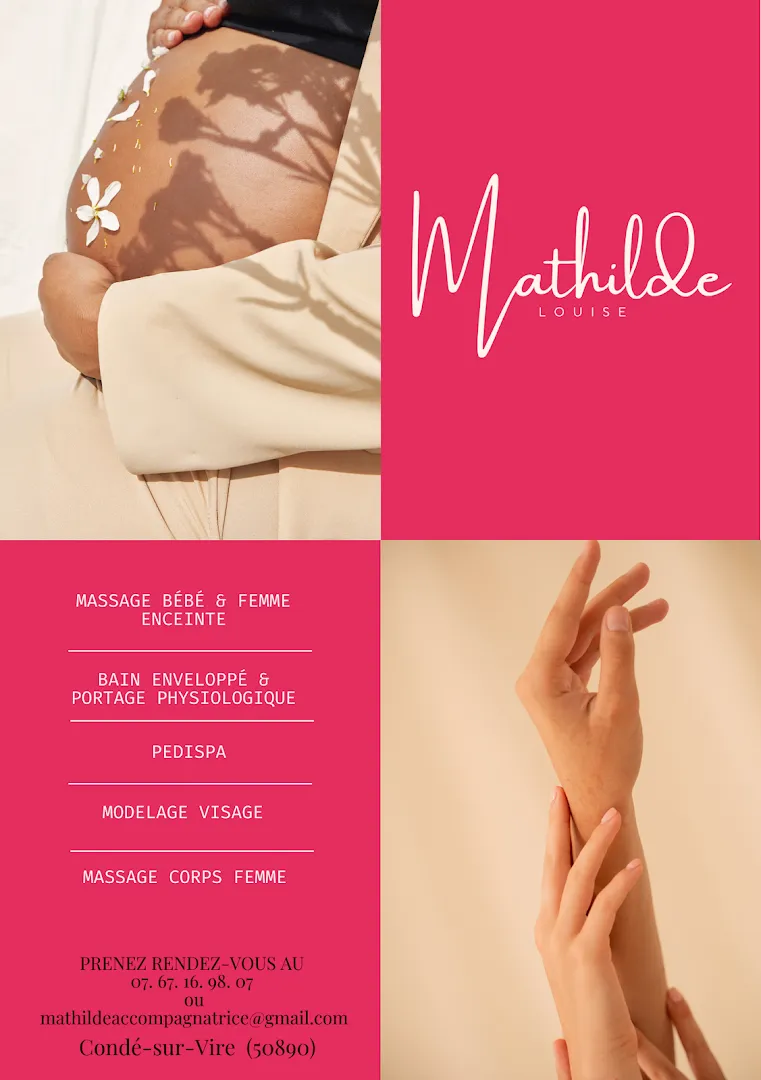 Mathilde - Massage femme enceinte - Massage bébé - Bain enveloppé - Saint- Lô · Photos 10
