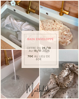 Mathilde - Massage femme enceinte - Massage bébé - Bain enveloppé - Saint- Lô · Photos 15